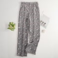 thumbnail image 1 of Womens Flannel Pajama Pants Ultra-Soft Comfy Pj Bottom Stretch Star Pattern Sleepwear, 1 of 9