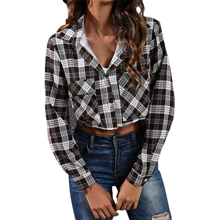  Cropped Flannel