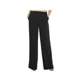 thumbnail image 1 of Womens Flat Front Pull On Wide Leg Pants, 1 of 1