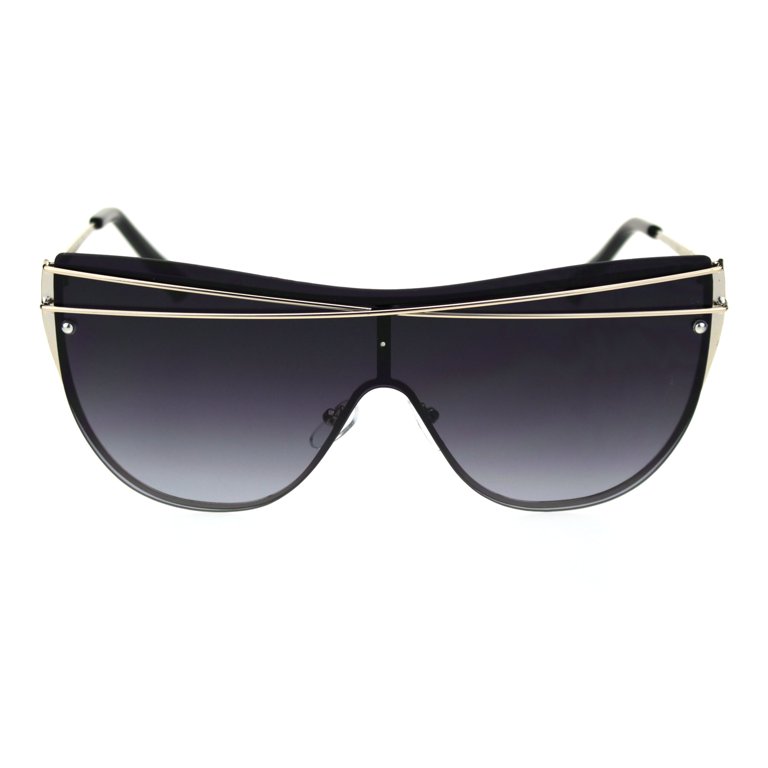 Shield-Style Women\'s Sunglasses in Smoke Gray Dior Women main image 2