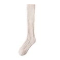 thumbnail image 1 of Womens Fleece Lined Slipper Socks Super Soft House Socks Warm Knit Boot Socks Comfort Relaxed Fit Socks For Lounge Wear, 1 of 4