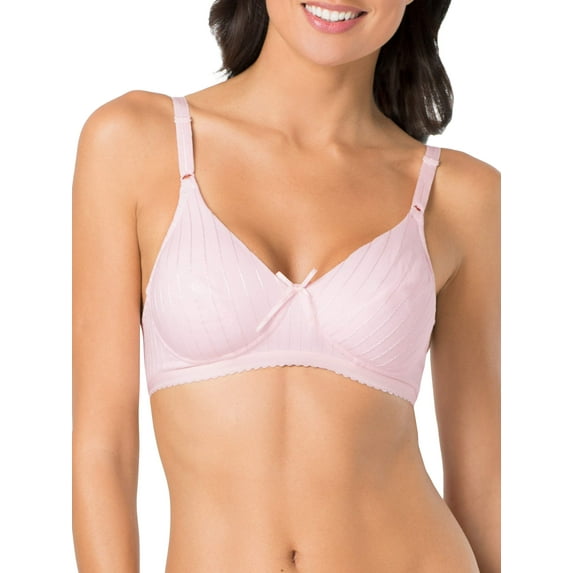 Womens Fleece Lined Wire-free Softcup Bra, Style 96248