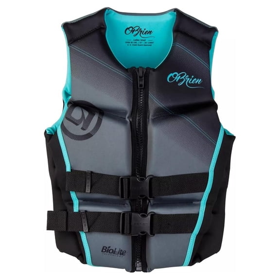 Womens Flex V-Back LTD Life - US Guard Approved Level 70 Buoyancy - Activity Including Boating, Paddle, Skiing, Surfing & Swimming