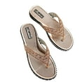 Womens Flip Flops,Flat Sandals Ladies Open Toe Thong Sandals Holiday