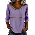 thumbnail image 1 of Womens Floral Babydoll Tops，Puff Sleeve Peplum Tops Office Work Tops Floral Blouses For Women Boho Floral Tops Peplum Tops For Women Lightweight Gauze 3/4 Sleeve Blouses Womens Summer Tops 2XL, 1 of 8