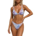 thumbnail image 1 of Womens Floral Bikini Sets High Waisteded Bikini Sets Two Piece Swimsuit for Women Trendy Swim Suits for Women 2026 Beach Pool Party, 1 of 7