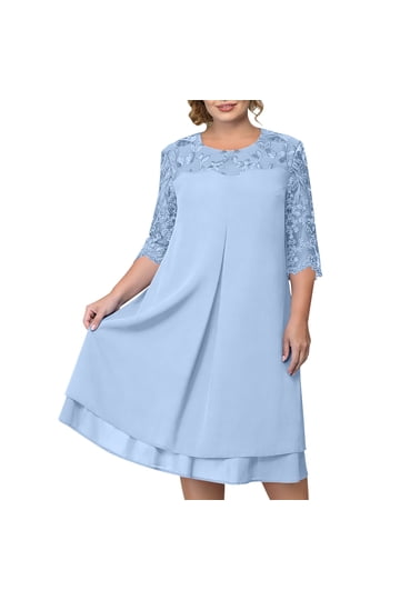 Chiffon Lace Dress Chiffon Lace Dress
