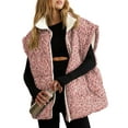 thumbnail image 1 of Womens Floral Oversized Puffer Vest Cap Sleeve Winter Warm Puffy Quilted Jackets Coat, 1 of 8