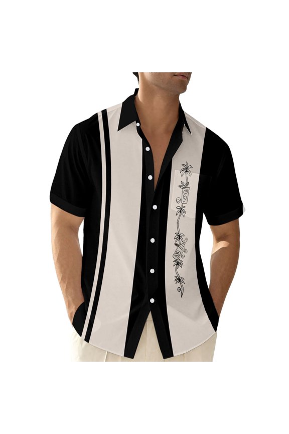 Womens Floral Print Casual Shirt Blouse With Pattern Design Outdoors