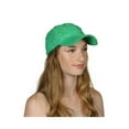thumbnail image 1 of Womens Flower Sequin Trim Baseball Cap - Emerald, 1 of 2