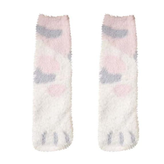 Womens Fluffy Socks Winter Warm Socks Fuzzy Slipper Socks Fluffy Sleep Socks Fleece Soft Comfy Cute Socks for Girl