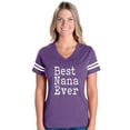 thumbnail image 1 of Womens Football Fine Jersey T-shirts - Best Nana, 1 of 5