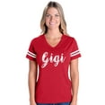 thumbnail image 1 of IWPF - Womens Football Fine Jersey T-shirts - Gigi, 1 of 5