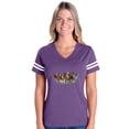 thumbnail image 1 of Womens Football Fine Jersey T-shirts - Horses Herd, 1 of 5
