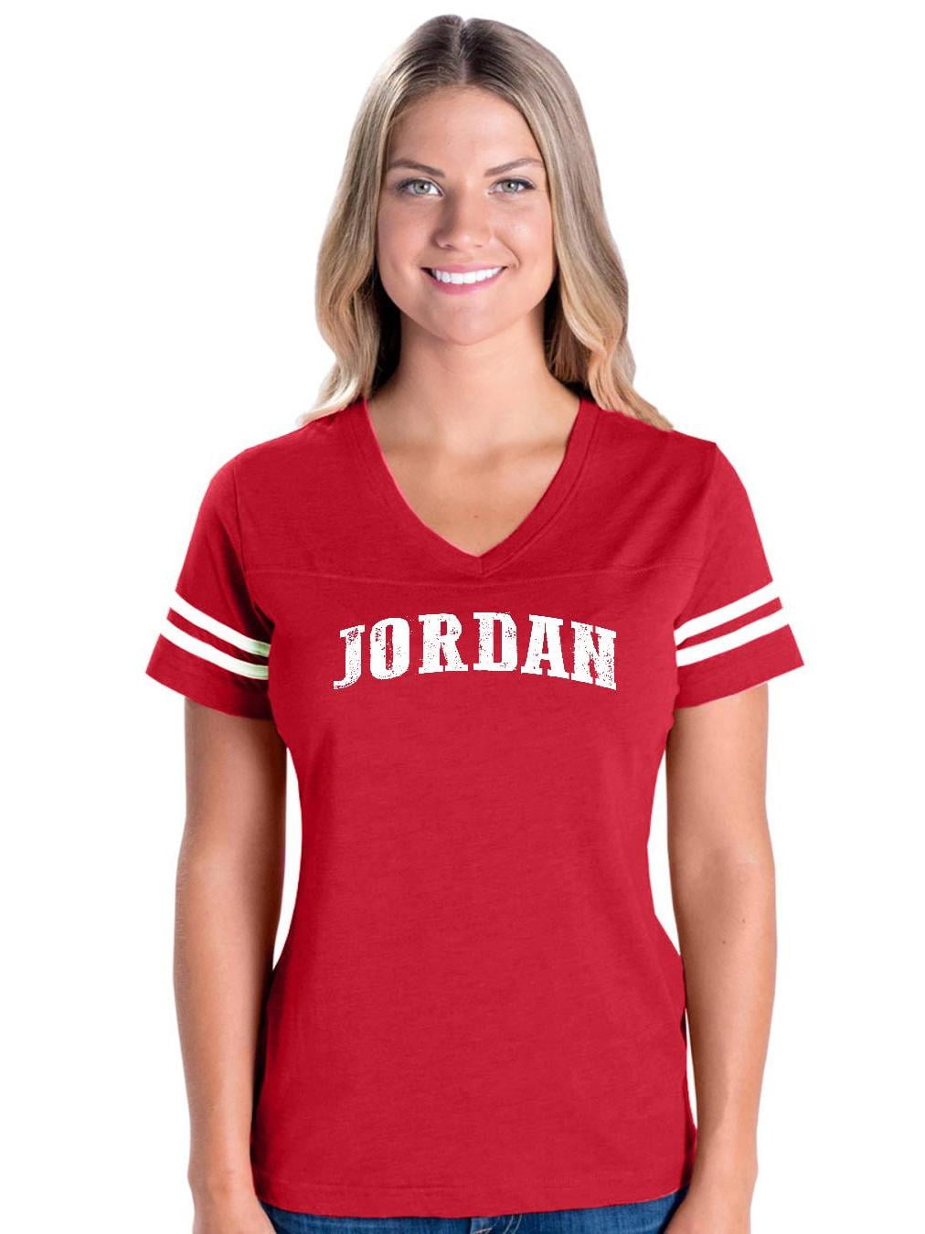red jordan shirt womens