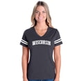 thumbnail image 1 of Womens Football Fine Jersey T-shirts - Milwaukee Wisconsin, 1 of 5