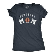 Womens Football Mom T Shirt Funny Cool Mothers Day Gift Foot Ball Lover Novelty Tee For Ladies Womens Graphic Tees