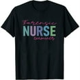 thumbnail image 1 of Womens Forensic Nurse Examiner T-Shirt Black Large, 1 of 5