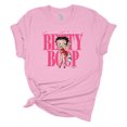 thumbnail image 1 of Womens Forever Fabulous Betty Boop Short Sleeve T-shirt Graphic Tee Graphic Tee-Pink-xl, 1 of 4