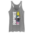 thumbnail image 1 of Womens Fortnite Cute Characters Logo Racerback Tank, 1 of 4