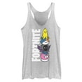 thumbnail image 1 of Womens Fortnite Cute Characters Logo Racerback Tank, 1 of 4