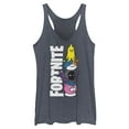 thumbnail image 1 of Womens Fortnite Cute Characters Logo Racerback Tank, 1 of 4