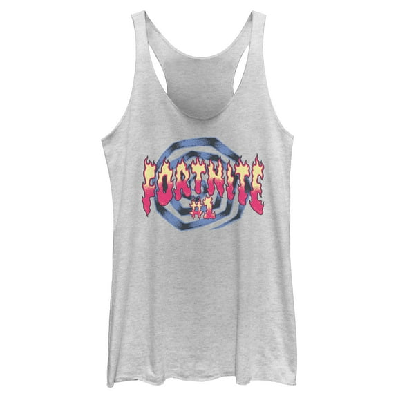 Womens Fortnite Dynamo Spiral Racerback Tank