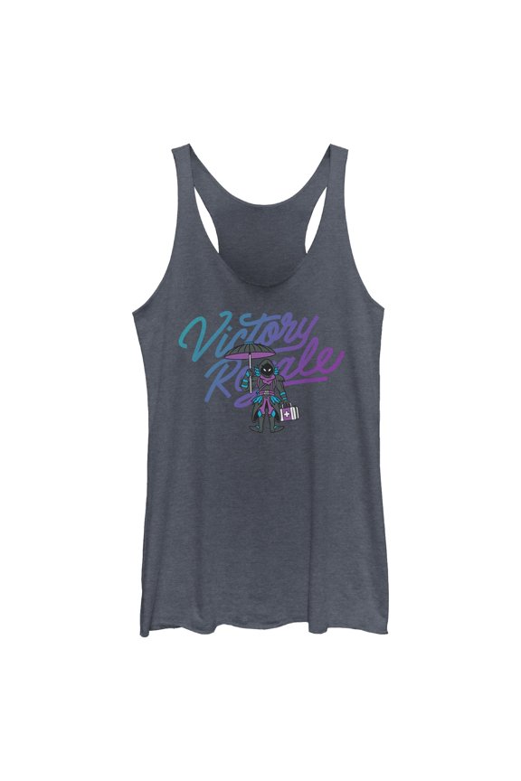 Womens Fortnite Raven Victory Royale Racerback Tank