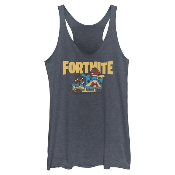 Womens Fortnite Uncle Pete's Pizza Pit Racerback Tank