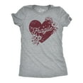 thumbnail image 1 of Womens Fragile Heart T Shirt Funny Valentines Day Delicate Sensitive Joke Tee for Ladies Womens Graphic Tees, 1 of 9