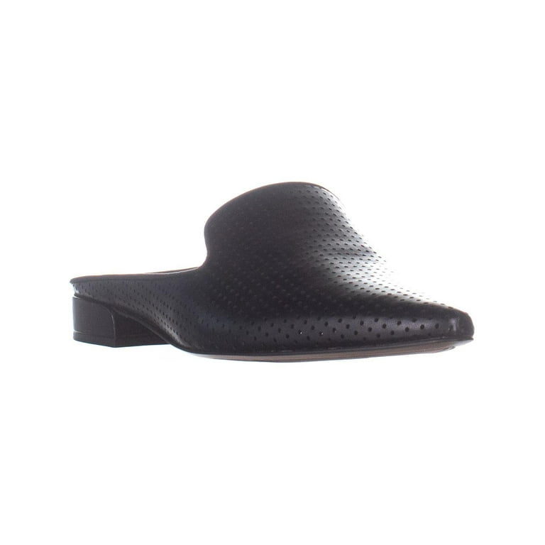 Womens Franco Sarto Samanta5 Flat Slip On Mules Black