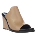 thumbnail image 1 of Womens French Connection Pandra Peep-Toe Wedge Mules - Almost Nude, 1 of 6