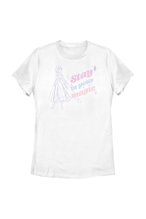 Womens Frozen 2 Stay In Your Magic T Shirt