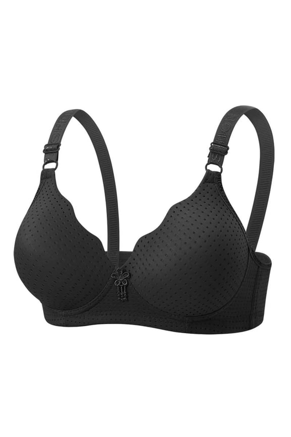 Womens Full Coverage Bra Push up Scalloped Vneck Large Bust Seamless Bras No Underwire Cool Liftup Bralettes