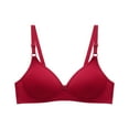 thumbnail image 1 of Womens Full Coverage Bras, Push Up Thick Padded Plunge Underwire T Shirt Lace Bra Lift Support for Women Add One Cup Full Coverage Everyday Bras S-XL, 1 of 2