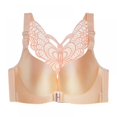 thumbnail image 1 of Womens Full Figure Beauty Back Smoothing Bra No Underwire - Butterfly Beauty Back No Trace Gathering Large Size Ultra Thin Soft Comfortable Breathable Bra, 1 of 9