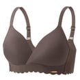 thumbnail image 1 of Womens Full Support Bras, Push Up Bra for Women Hide Back Fat Smoothing Bra Full Coverage Seamless Underwire T-Shirt Bra Mothers&nbsp;Day&nbsp;Gifts, 1 of 2