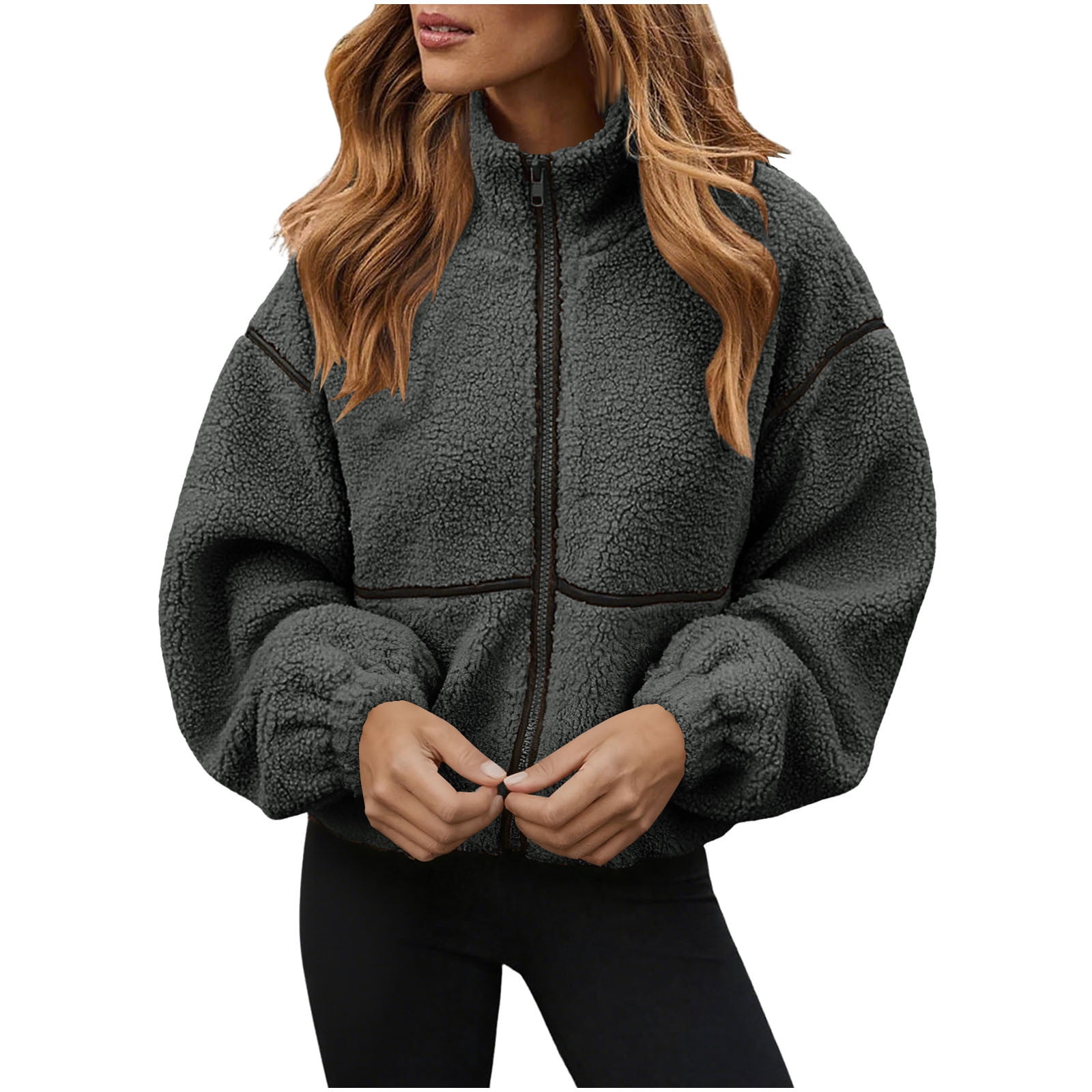Womens-Full-Zip-Sherpa-Coat-