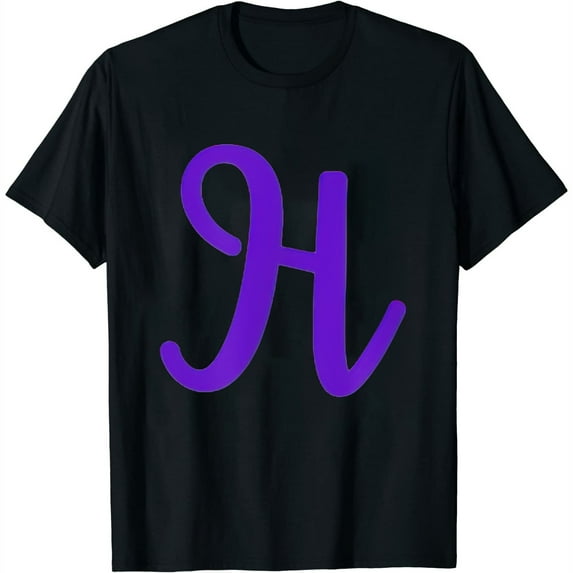 Womens Fun Letter H Alphabet Teacher Kindergarten T-Shirt White Large