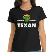 Womens Fun Native Texan Humor Gifts | Funny Saying Home Texas Meme T-Shirt Black 2XL