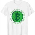 thumbnail image 1 of Womens Funny Bitcoin Shirt CryptoCurrency shirt Day Trader Tshirt White Small, 1 of 5