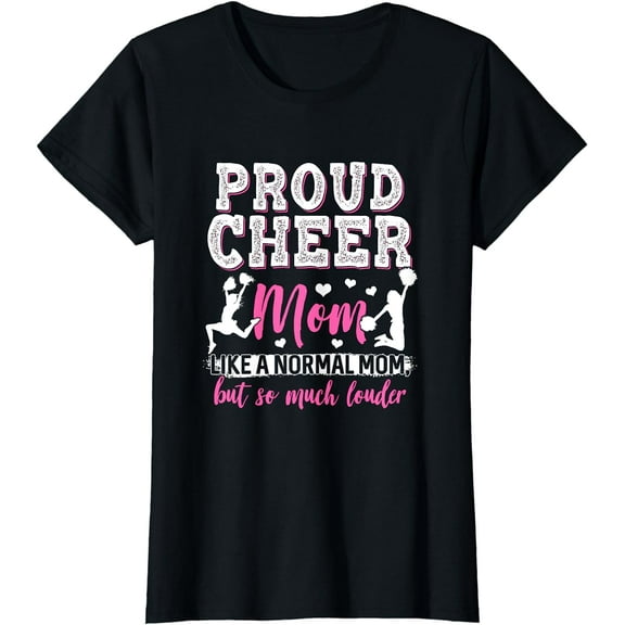 Womens Funny Cheerleading Mom Cheer Mom T-Shirt
