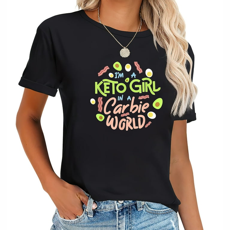 Womens Keto Shirt For Women - Women's Keto Diet T-Shirt Womens Keto Shirt For Women - Women's Keto Diet T-Shirt