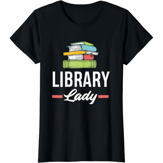 Womens Funny Library Lady Librarian Library Assistant T-Shirt