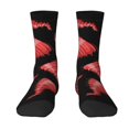 thumbnail image 1 of Womens Funny Socks Tornado Printed Patterned Socks Novelty Socks, 1 of 7