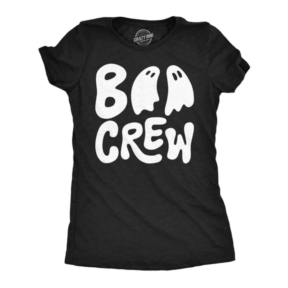 Womens Funny T Shirts Boo Crew Sarcastic Halloween Tee For Ladies Womens Graphic Tees