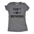 thumbnail image 1 of Womens Funny T Shirts Cant Be Bothered Sarcastic Graphic Tee for Ladies Womens Graphic Tees, 1 of 9