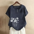 thumbnail image 1 of Young adult fashion Womens Funny T Shirts Cotton Beach Shirt Sunshine White Womens Tops Dressy Casual Short Sleeve Tunic Shirts for Women Orders, 1 of 3
