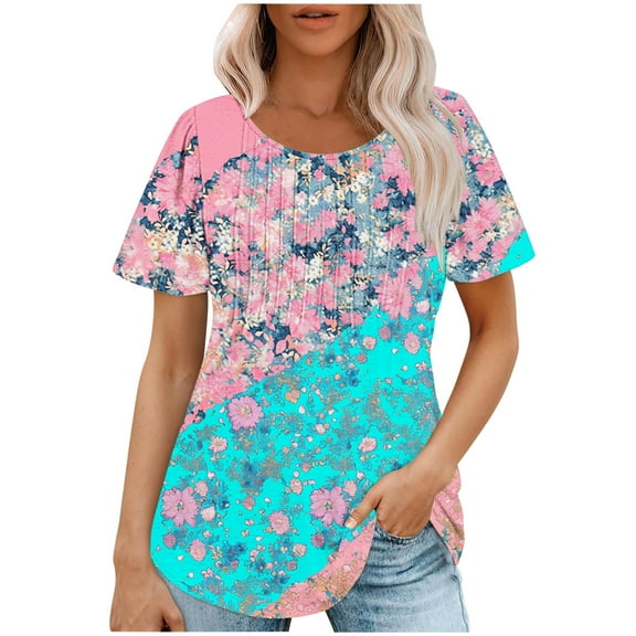 Womens Funny T Shirts Cotton Workout Tops for Women Loose Women Casual Tops Summer Red Shirts for Women Dry Fit