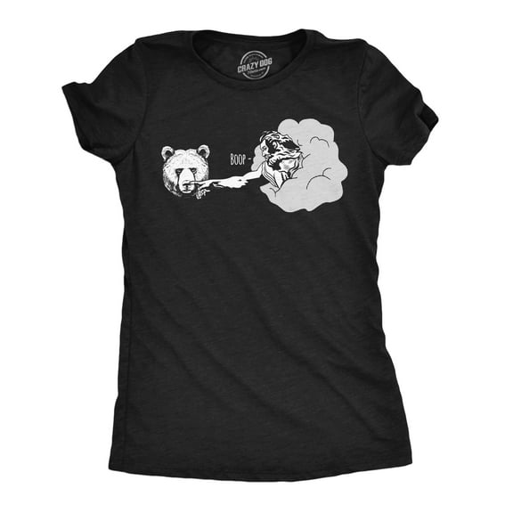 Womens Funny T Shirts Creation Of Boop Sarcastic Graphic Novelty Tee for Ladies Womens Graphic Tees